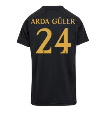 Real Madrid Arda Guler #24 Koszulka Trzecich Kobiety 2023-24 Krótki Rękaw